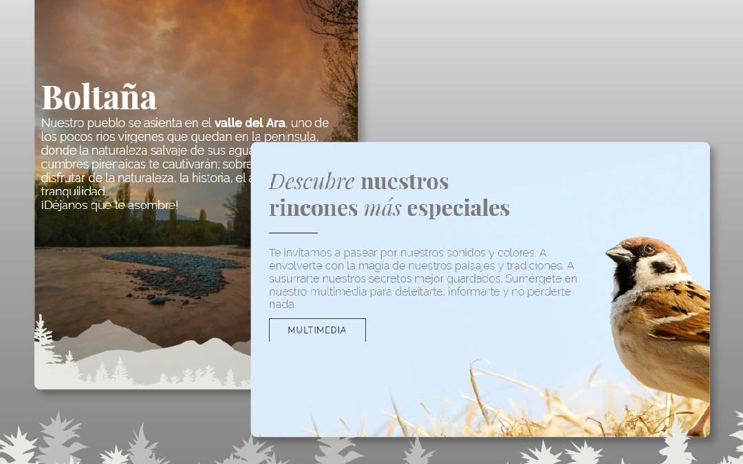 Oficina de turismo de Boltaña / Tablet