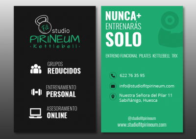 Studio Fit Pirineum / Business Card