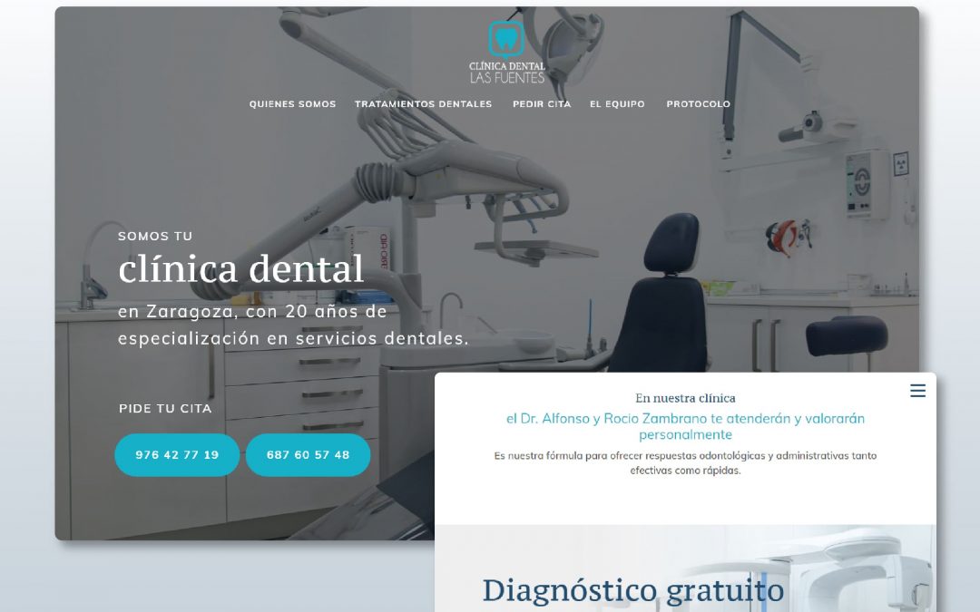 Las fuentes Dental Clinic Web