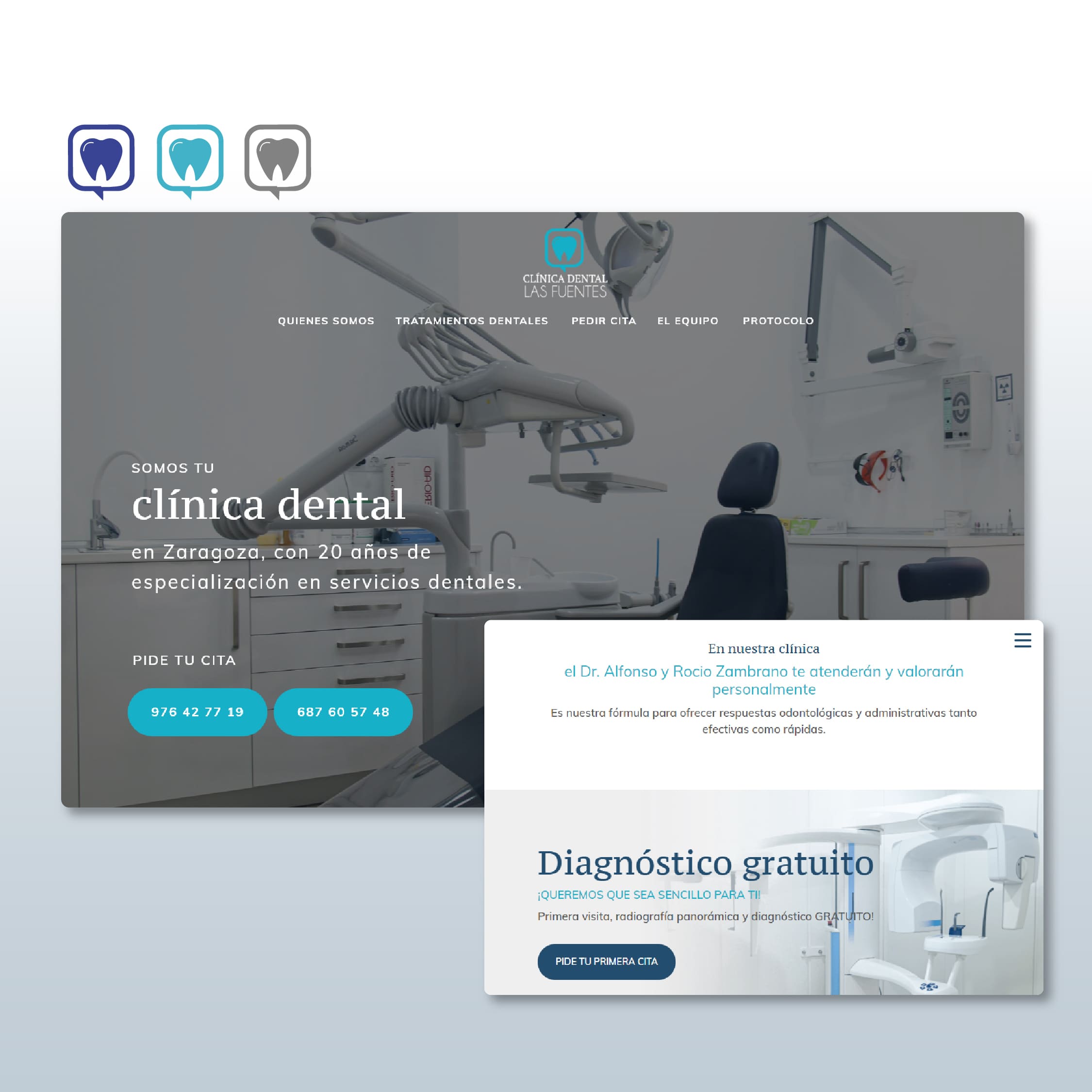 Clínica Dental las Fuentes Web