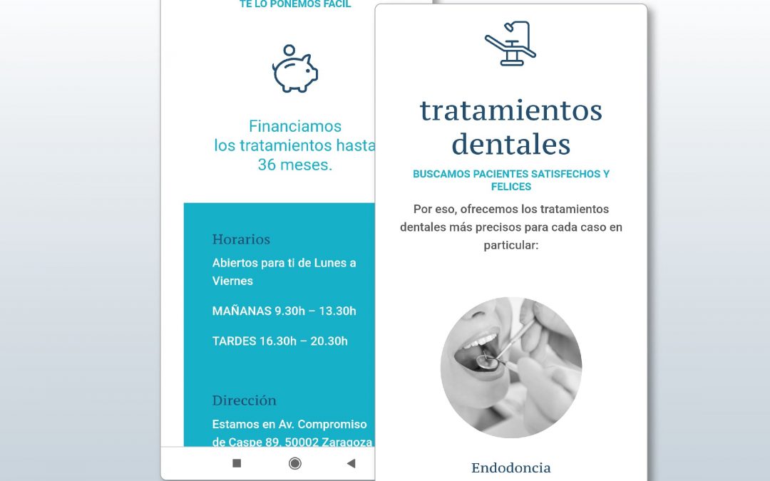 Clínica Dental Las Fuentes Versión Móvil